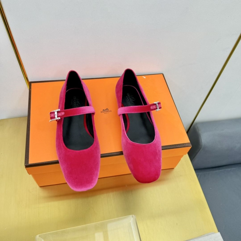 H**mes flat shoes